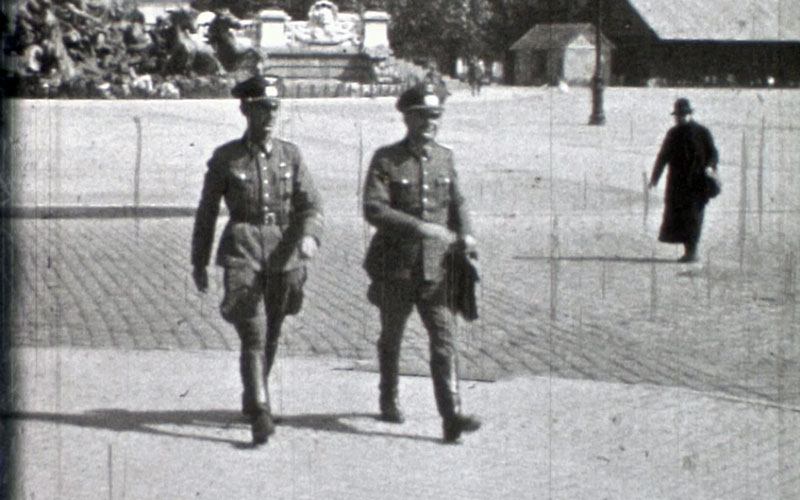 Des officiers allemands à Bordeaux