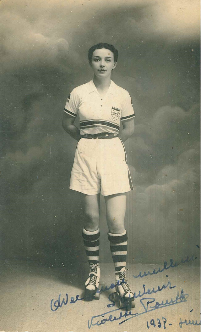 Violette Pourthé (collection personnelle de Christophe Audoire)