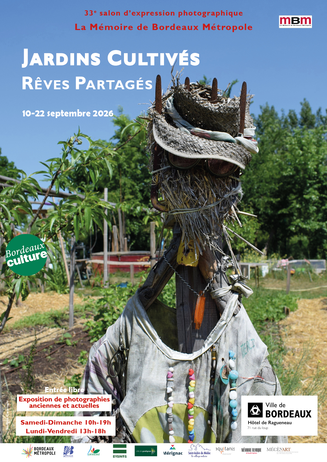 AFFICHE SALON jardins
